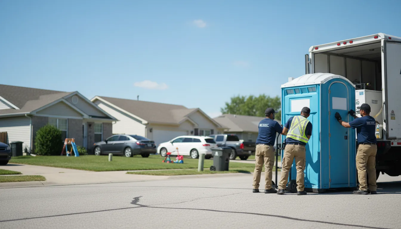 Standard Porta Potty Rentals in Lowell, MI near me